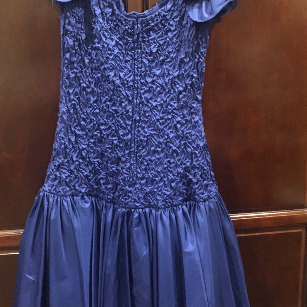 Blue dress